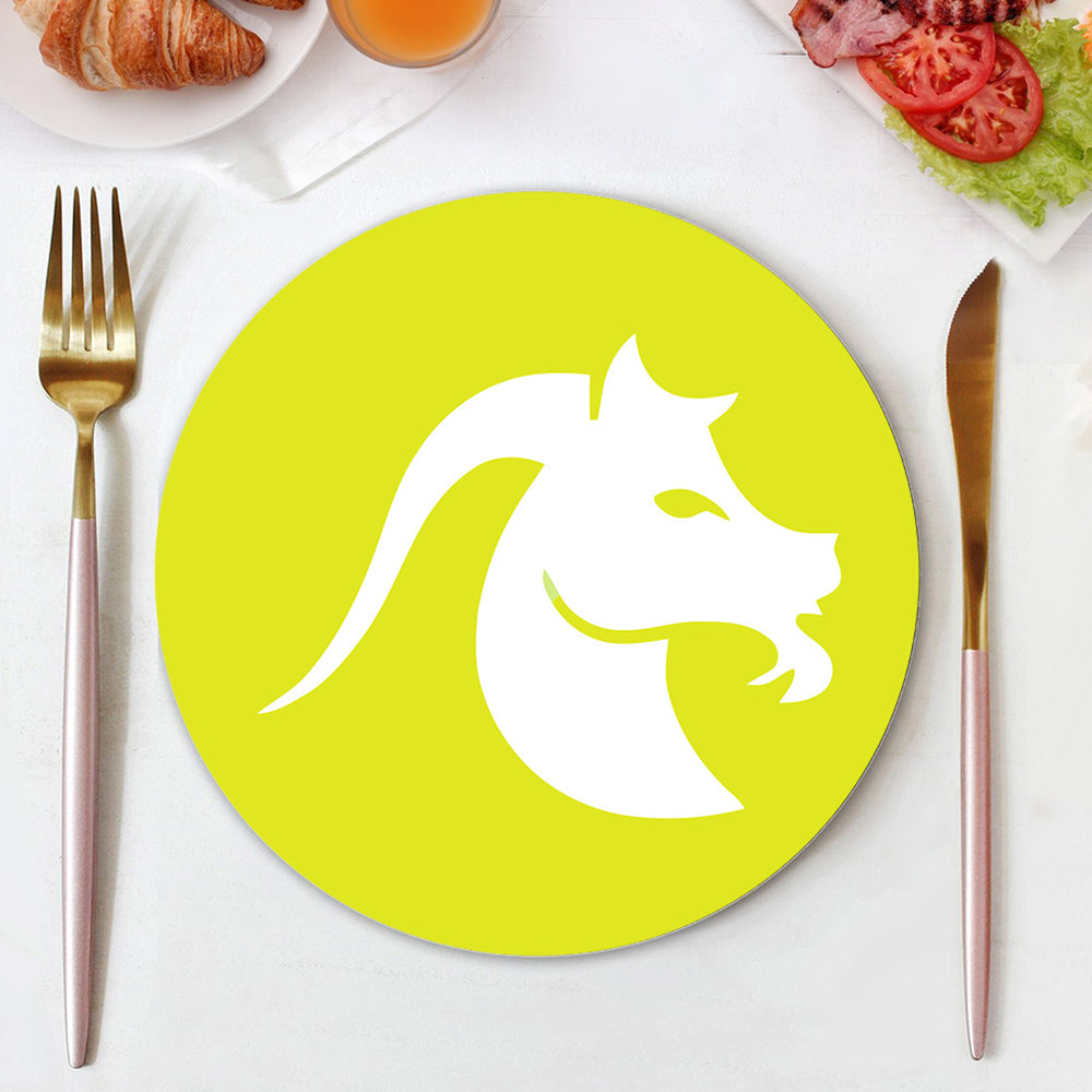 12 Stuks Dierenriem Tekens Placemats Schilderen op Nummers
