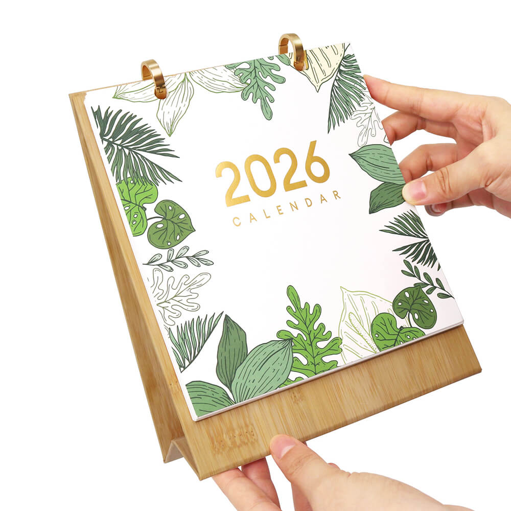 2026 Bureaukalender Schilderen op Nummers | Groene Potplant