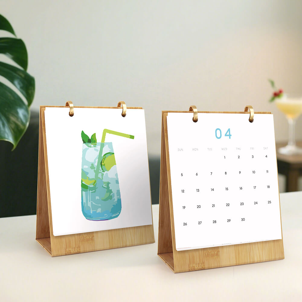 2026 Bureaukalender Schilderen op Nummers | Heerlijke Cocktails