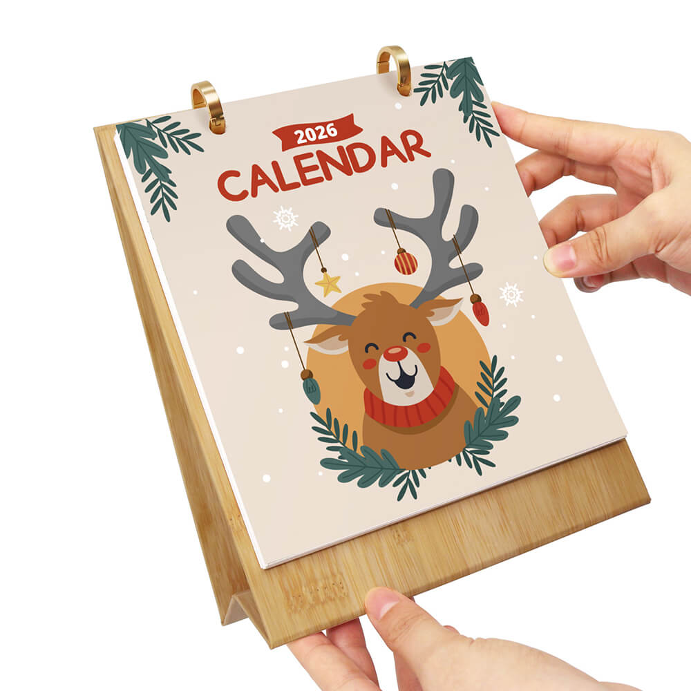 2026 Bureaukalender Schilderen op Nummers | Kerstsfeer