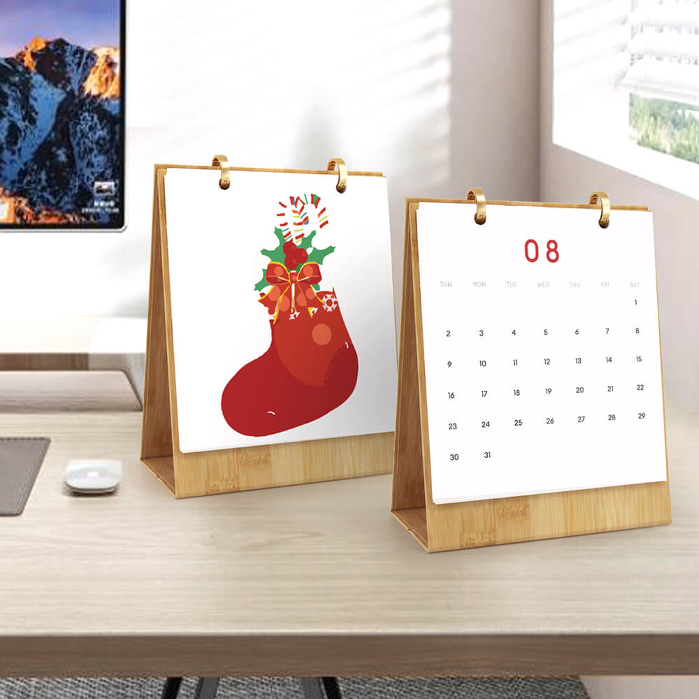 2026 Bureaukalender Schilderen op Nummers | Vrolijk Kerstfeest