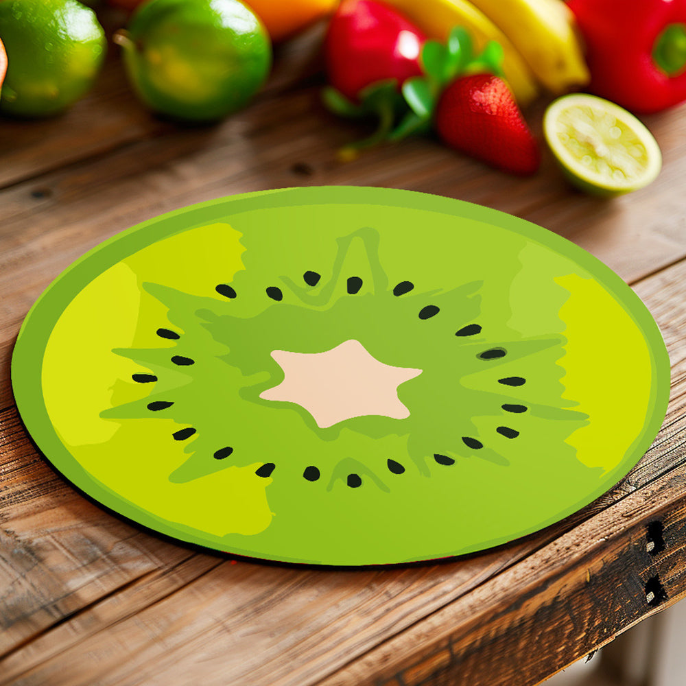 6 Stuks Diverse Vruchten Placemats Schilderen op Nummers