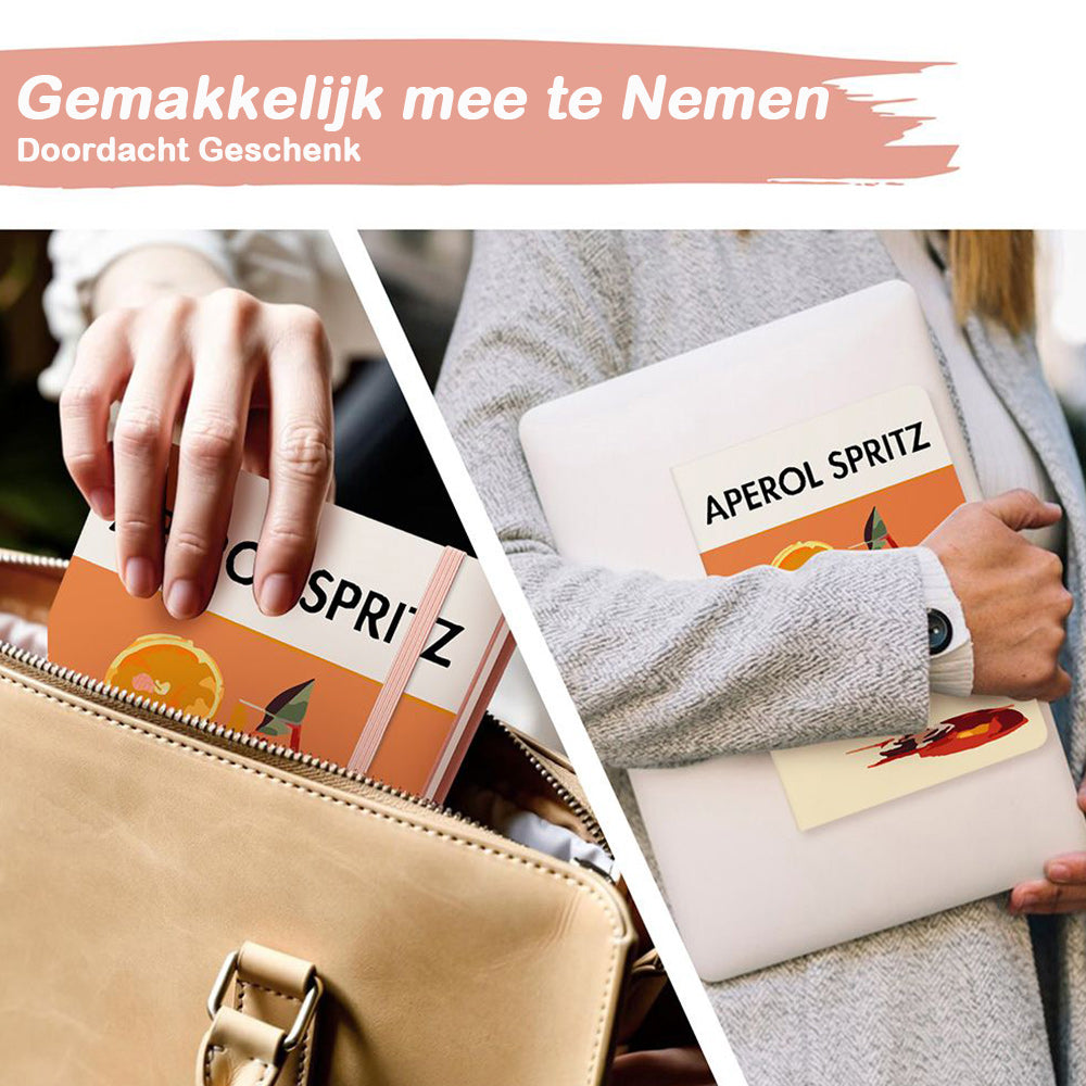 Aperol Spritz Notitieboek Schilderen op Nummers