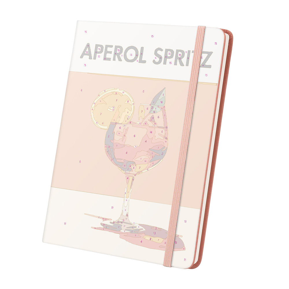 Aperol Spritz Notitieboek Schilderen op Nummers