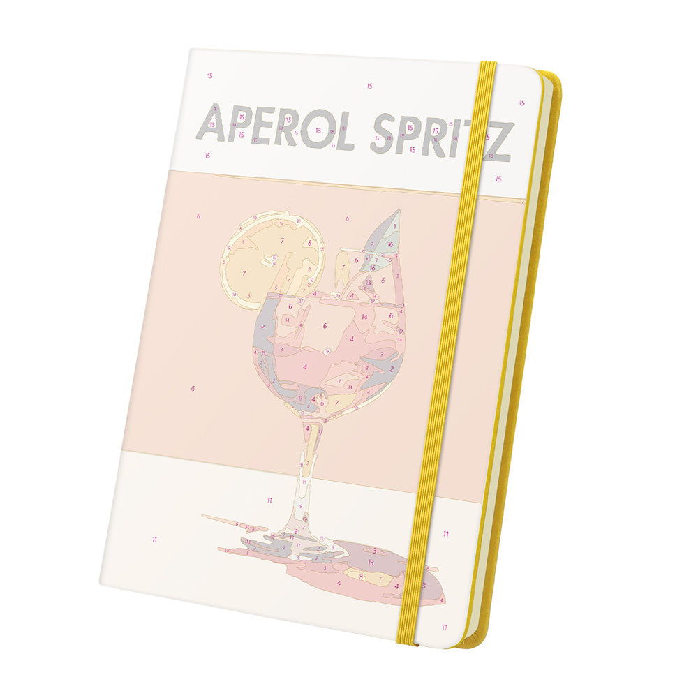 Aperol Spritz Notitieboek Schilderen op Nummers