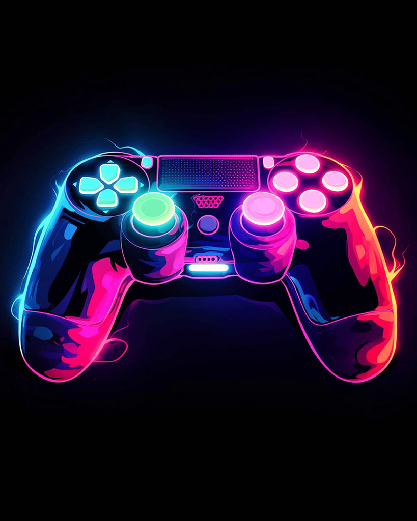 Coole Gamepad Schilderen op Nummers