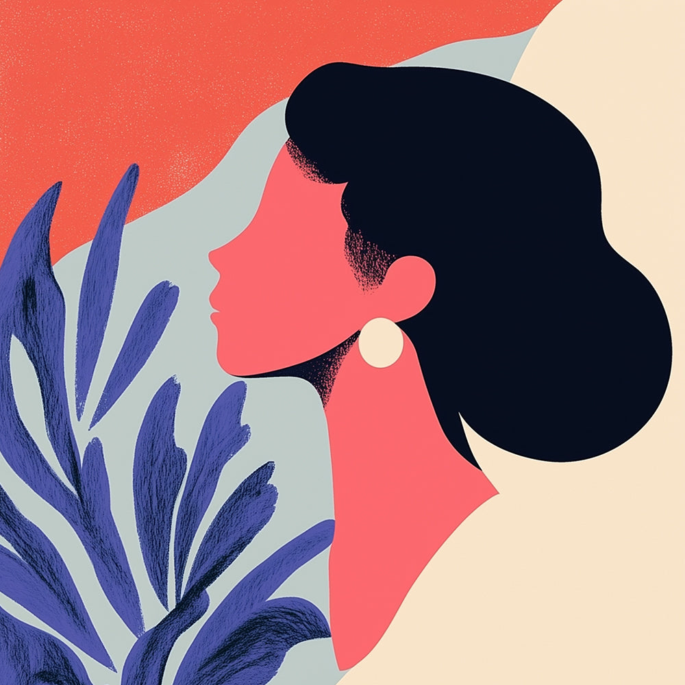 De Vrouw met de Pareloorbellen Mini Schilderen op Nummers