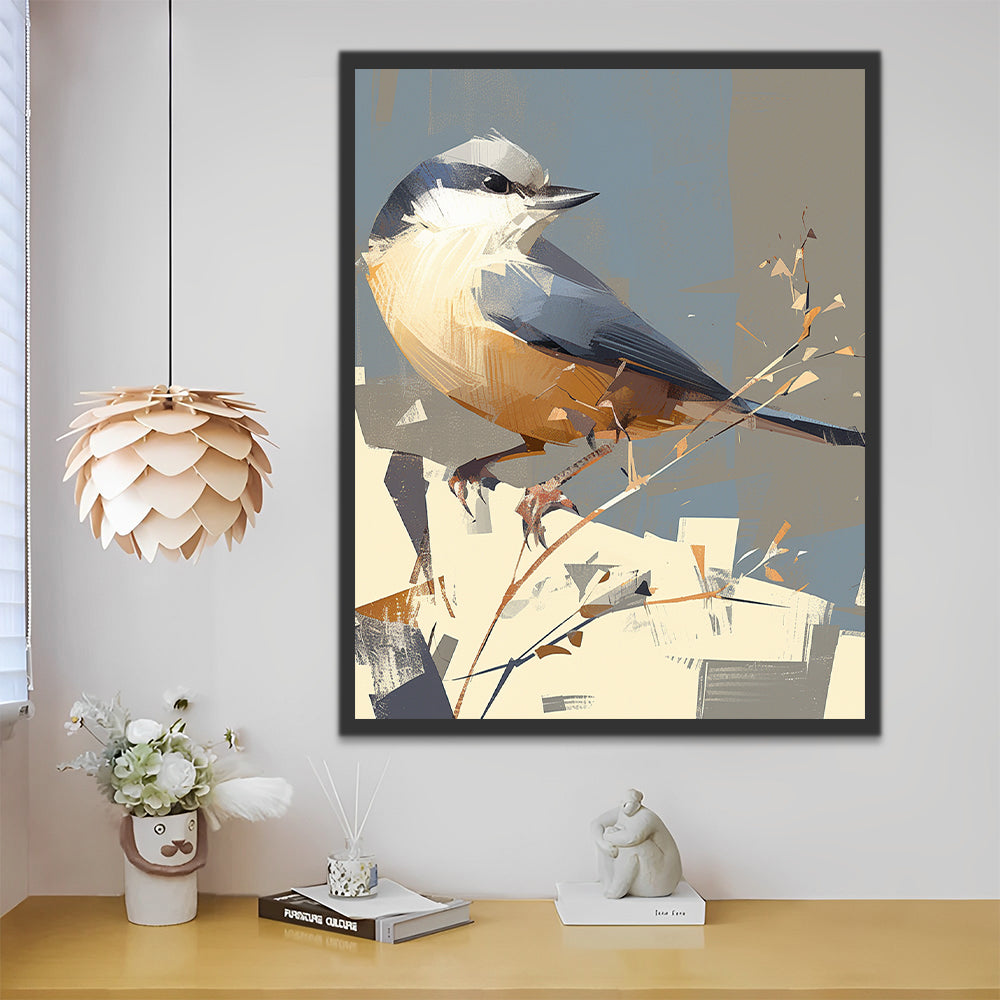 Dier Vogel Schilderen op Nummers