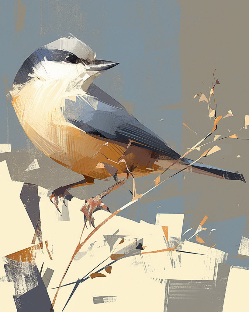 Dier Vogel Schilderen op Nummers