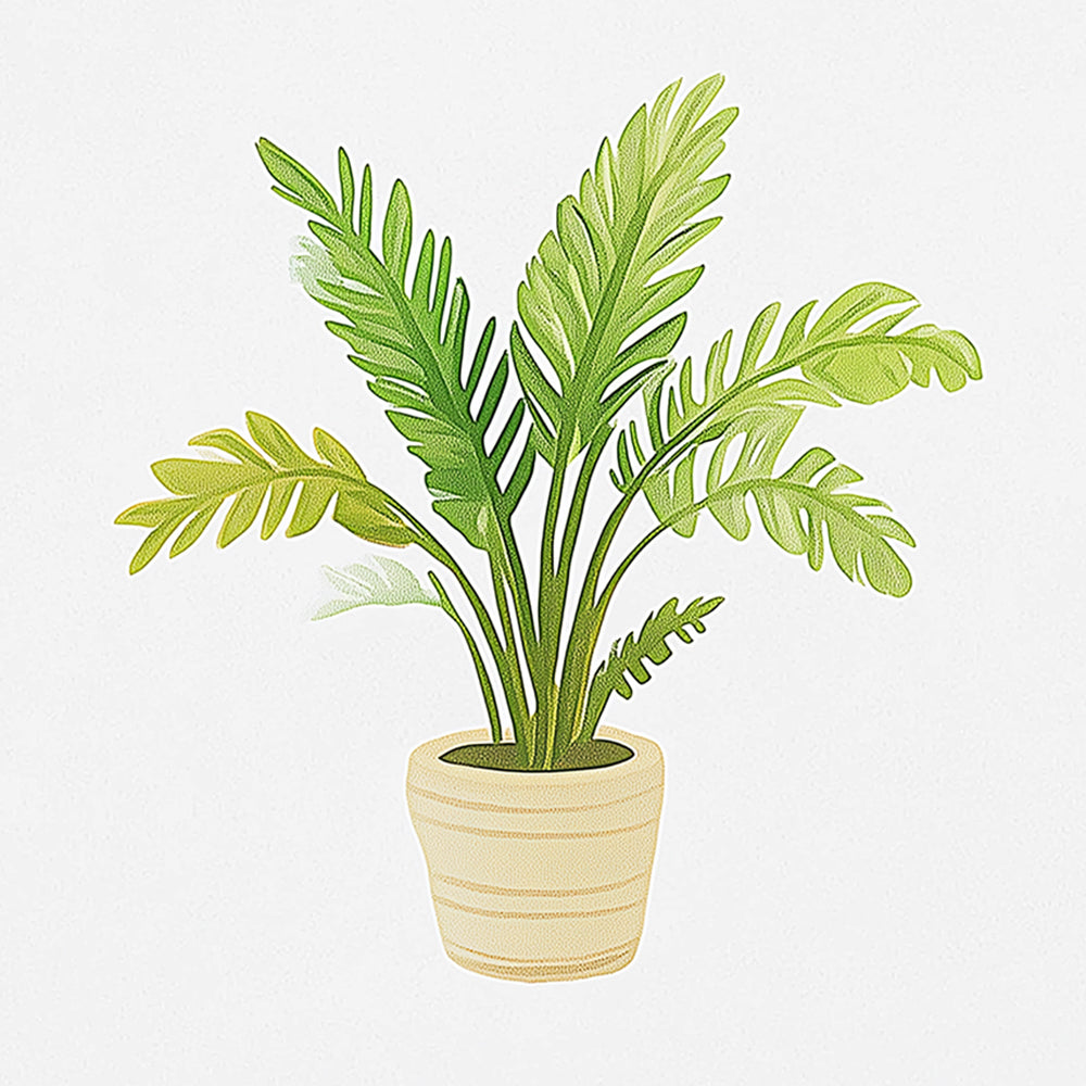 Een Frisse Monstera vol Leven Mini Schilderen op Nummers