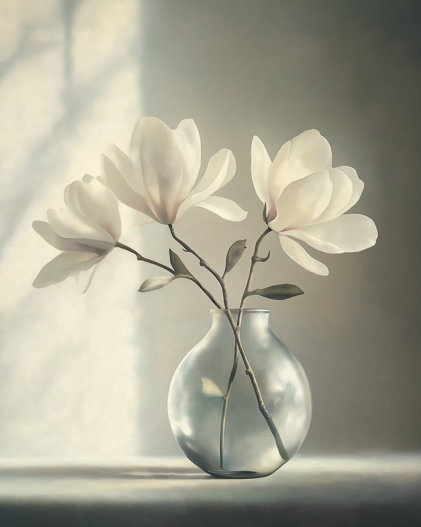 Elegante Magnolia's Schilderen op Nummers