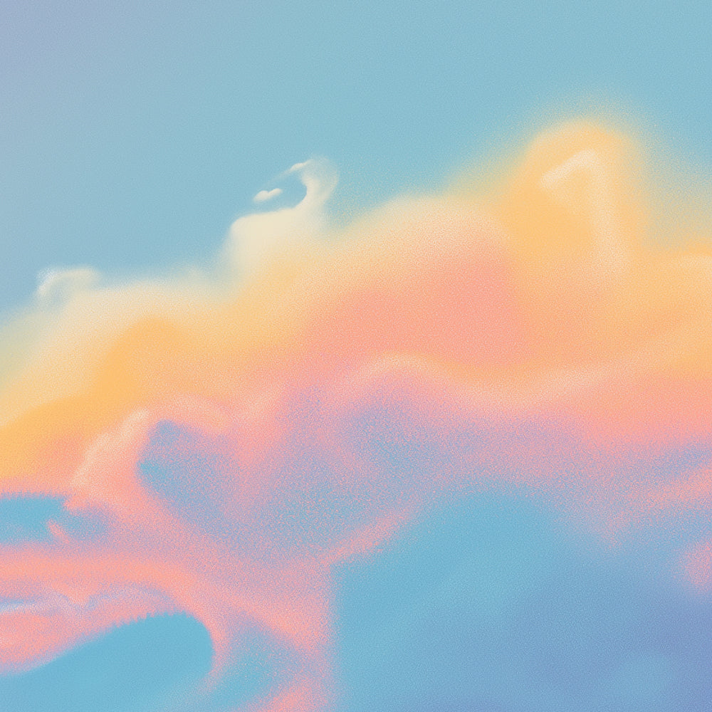 Gekleurde Wolken in de Zon Mini Schilderen op Nummers