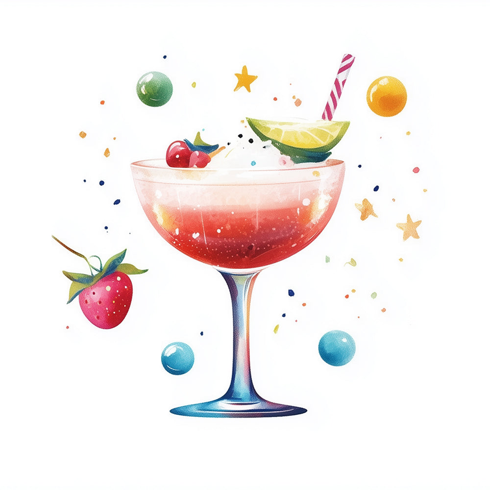 Gekoelde Cocktail Mini Schilderen op Nummers