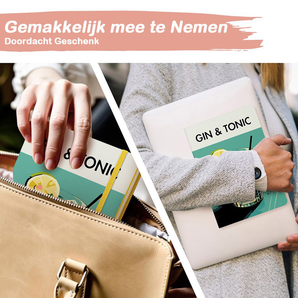 Gin Tonic Notitieboek Schilderen op Nummers