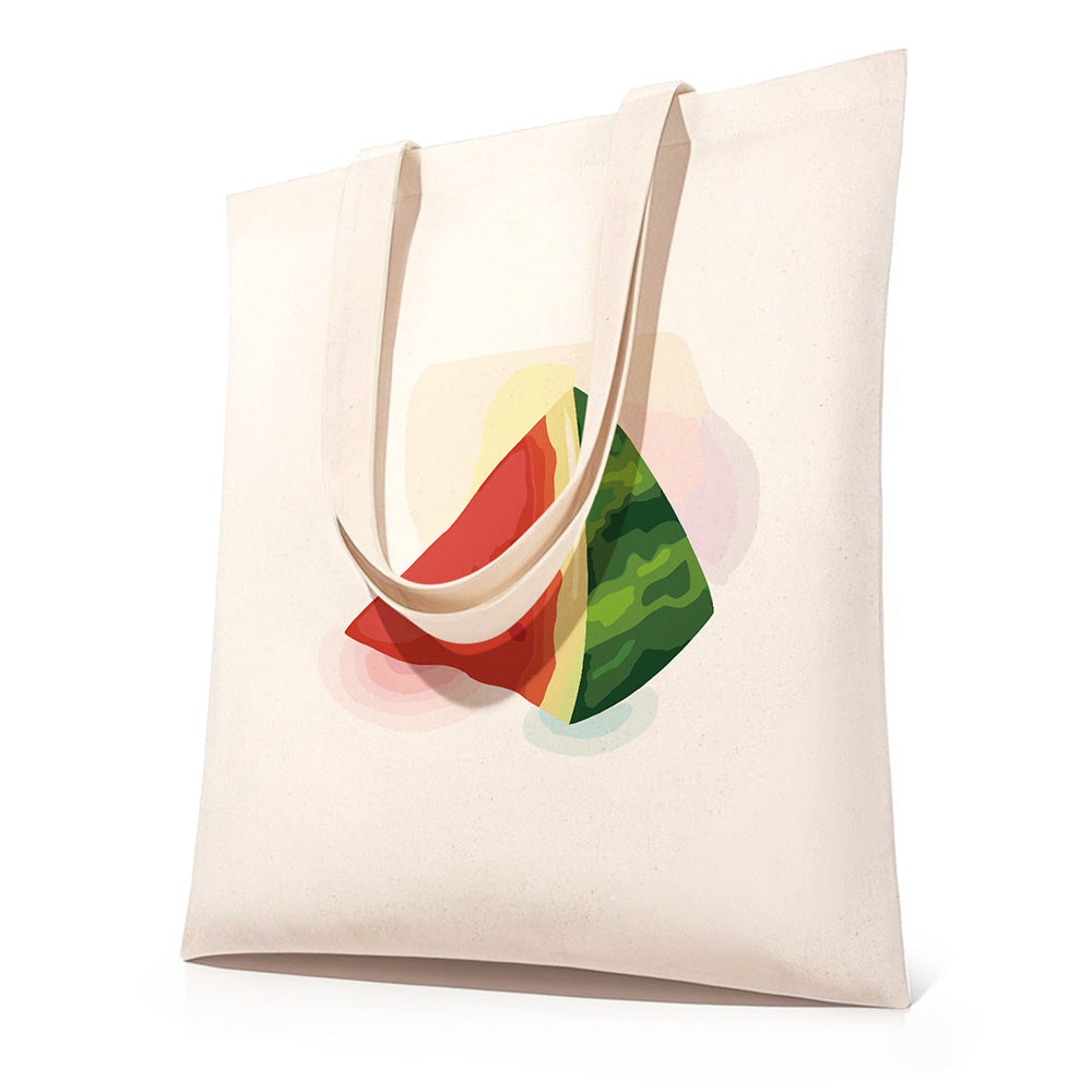 Heerlijke Watermeloen Canvas Tote Bag Schilderen op Nummers