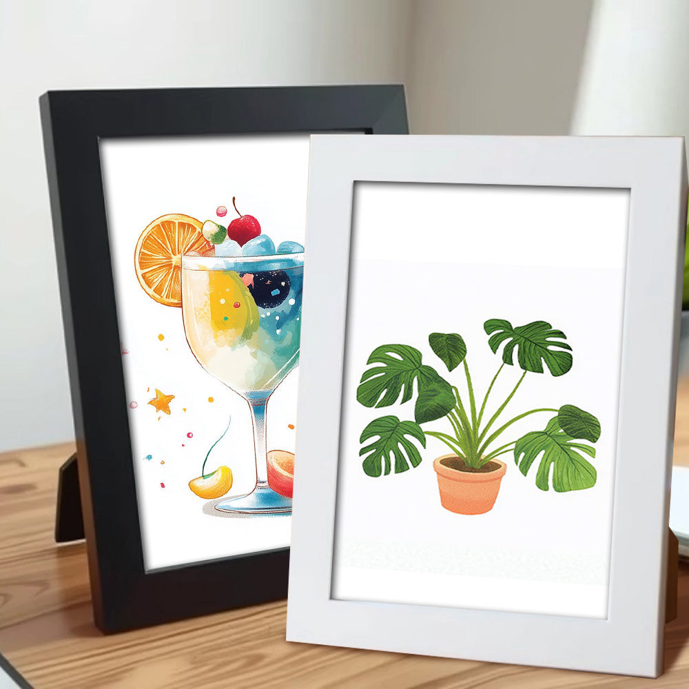 Houten Fotolijst voor Mini Schilderen op Nummers