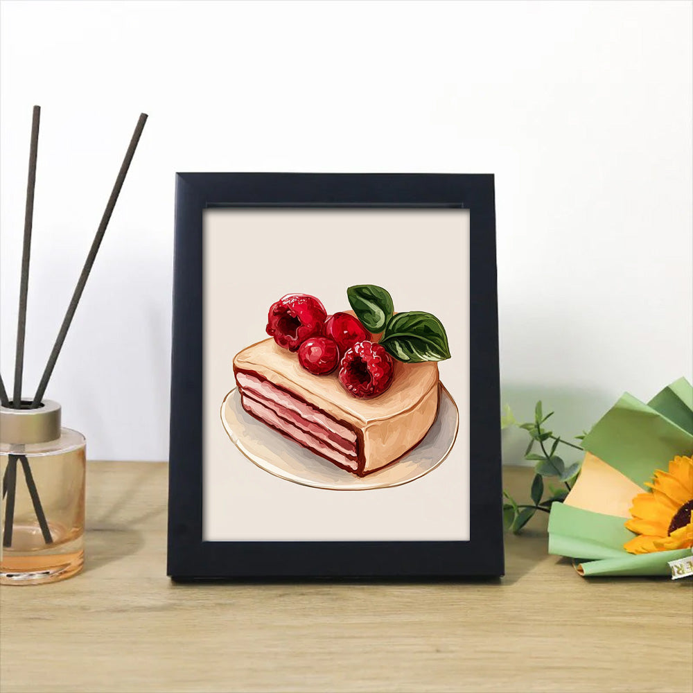Houten Fotolijst voor Mini Schilderen op Nummers