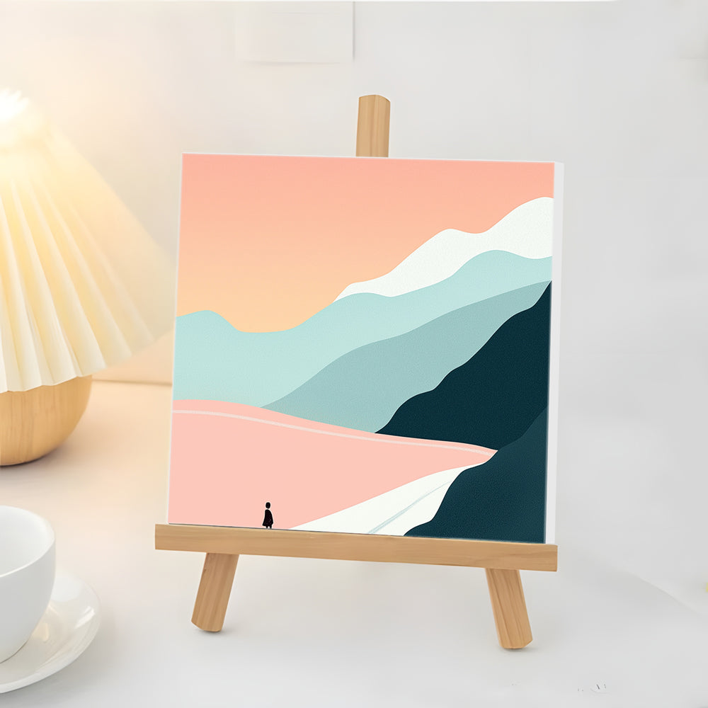 Landschap Natuur Mini Schilderen op Nummers