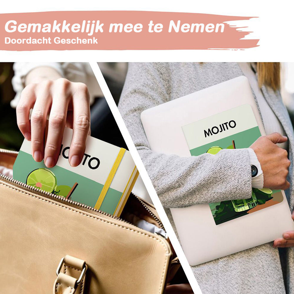 Lemon Mojito Notitieboek Schilderen op Nummers