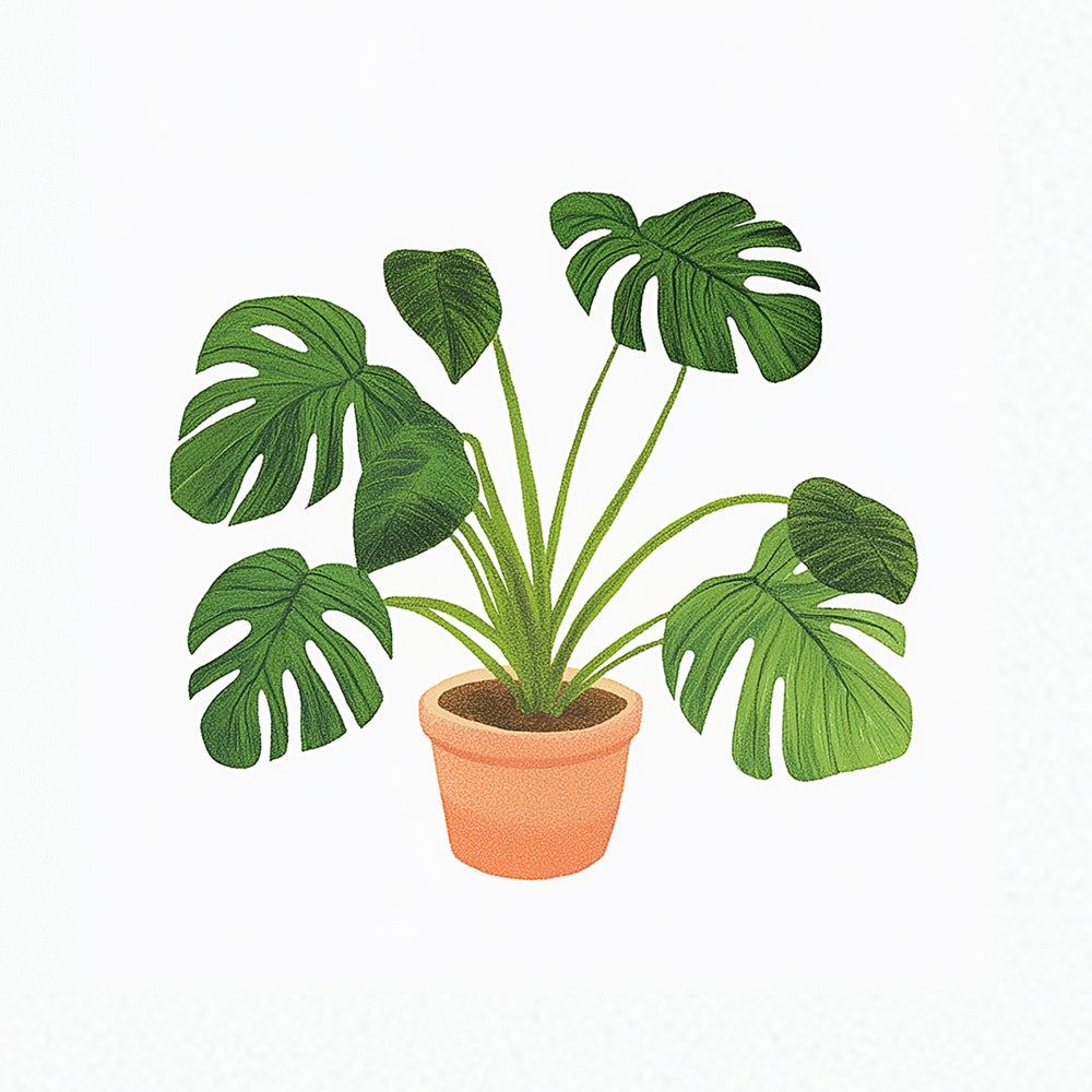 Mooi Klein Plantje Mini Schilderen op Nummers