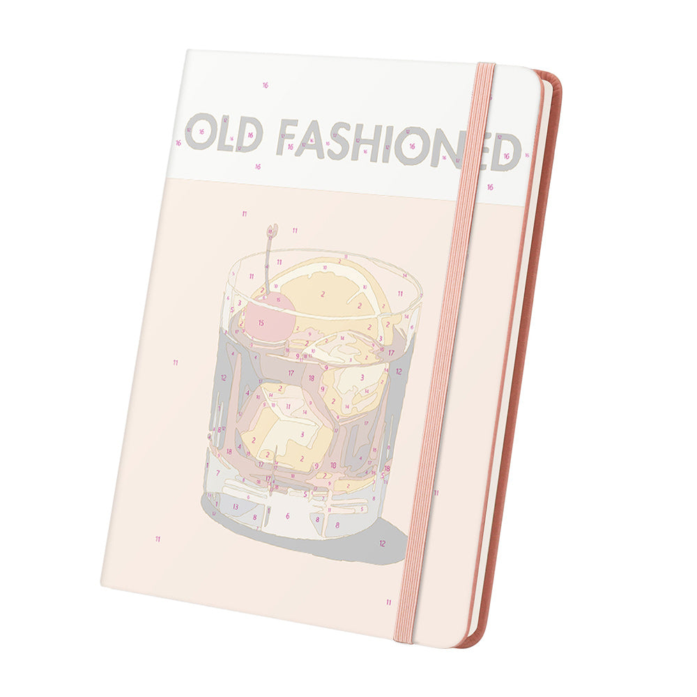 Old Fashioned Dranken Notitieboek Schilderen op Nummers