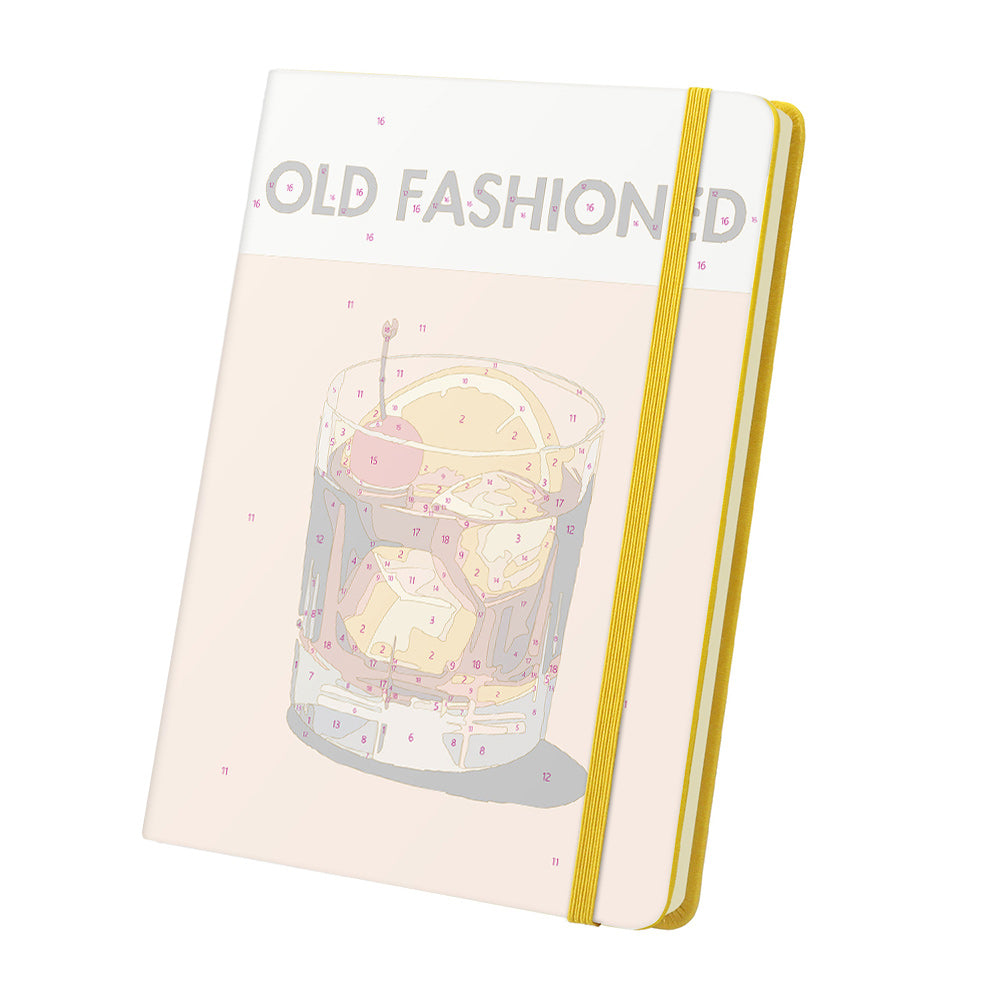 Old Fashioned Dranken Notitieboek Schilderen op Nummers
