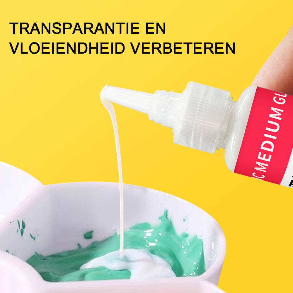 Professioneel Acryl Medium Glans Gel 30ml voor Schilderen op Nummers