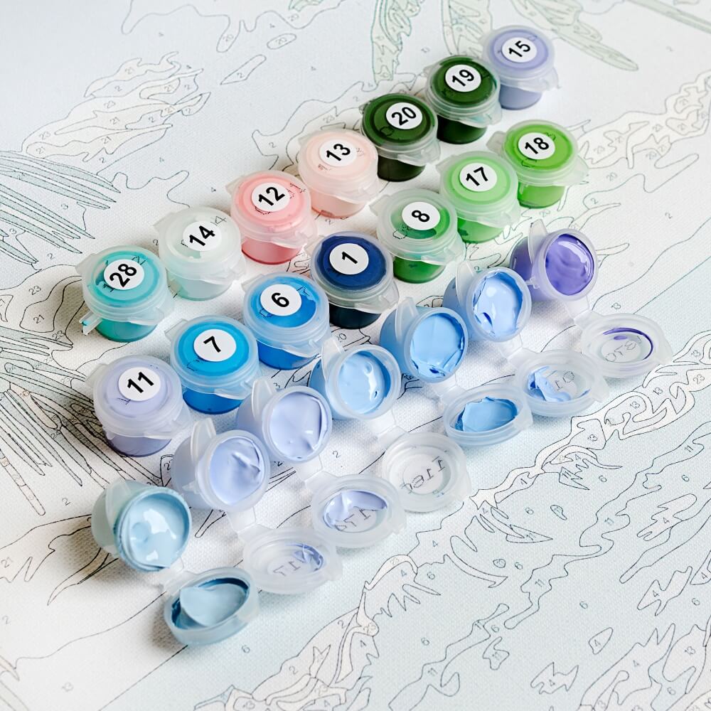 Schilderen op Nummers Kleuren