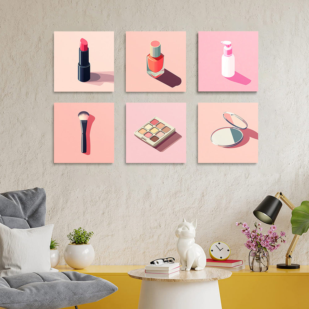 Trendy Cosmetica 6 Stuks Mini Schilderen op Nummers