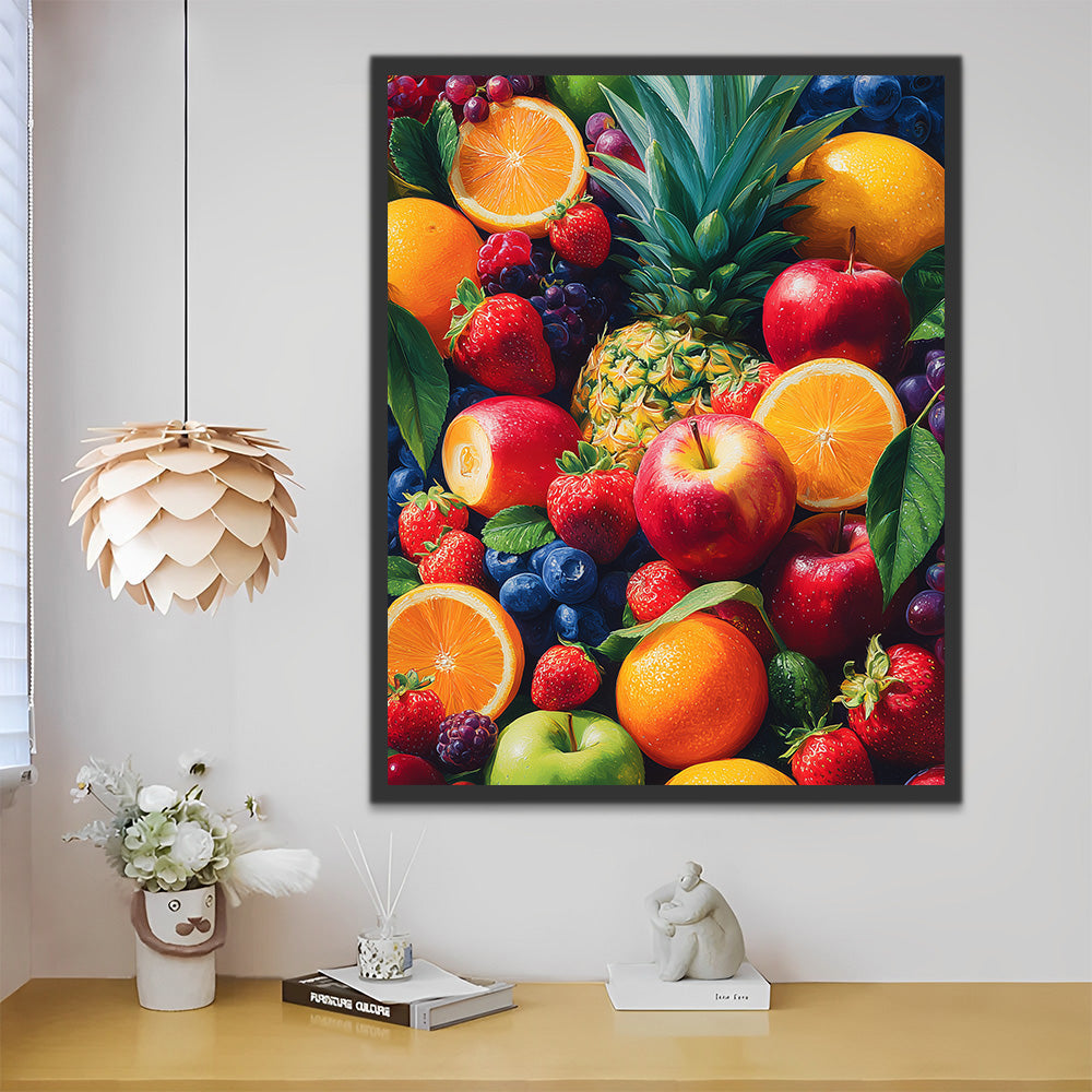 Veel vers Fruit Schilderen op Nummers