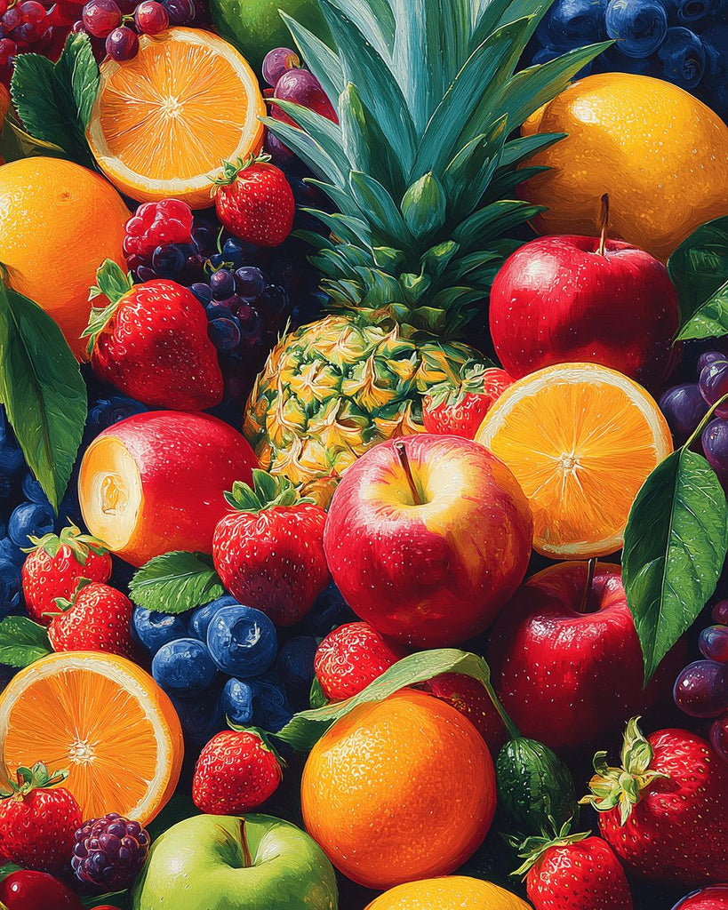 Veel vers Fruit Schilderen op Nummers