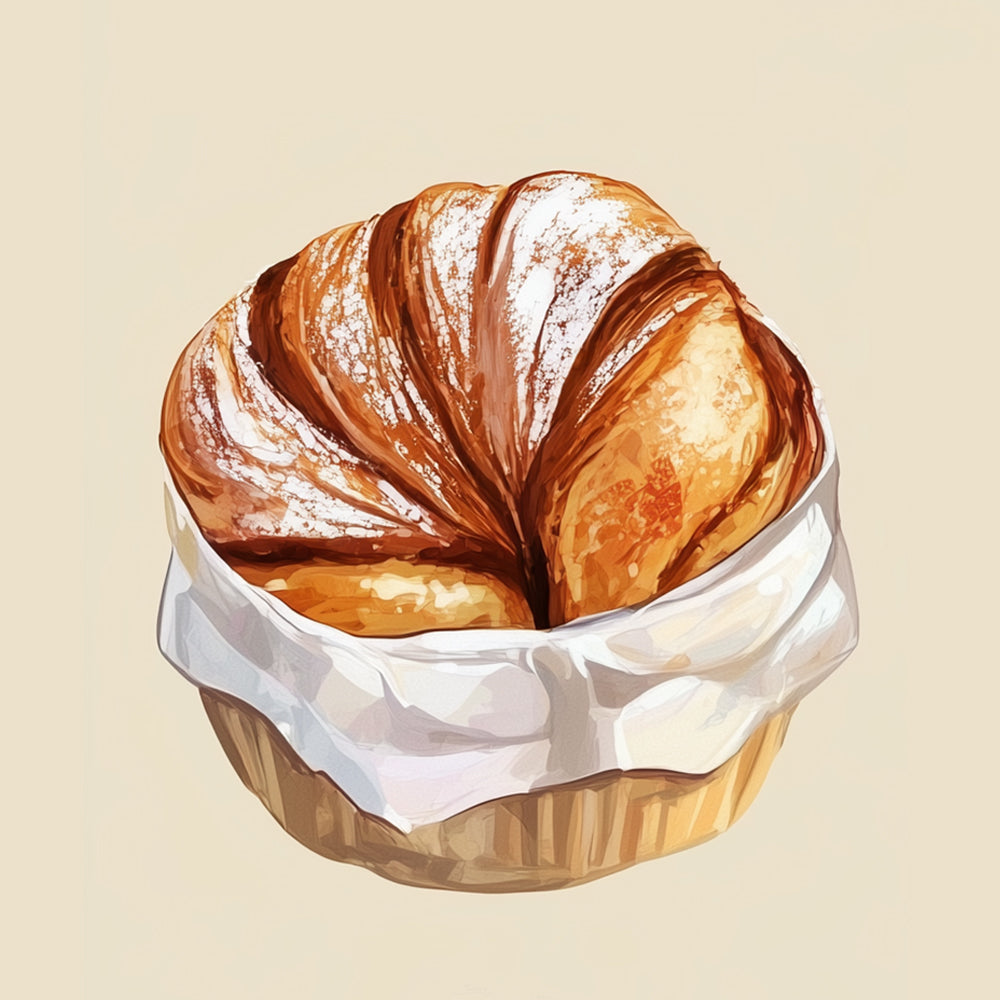 Vers Ambachtelijk Brood Mini Schilderen op Nummers