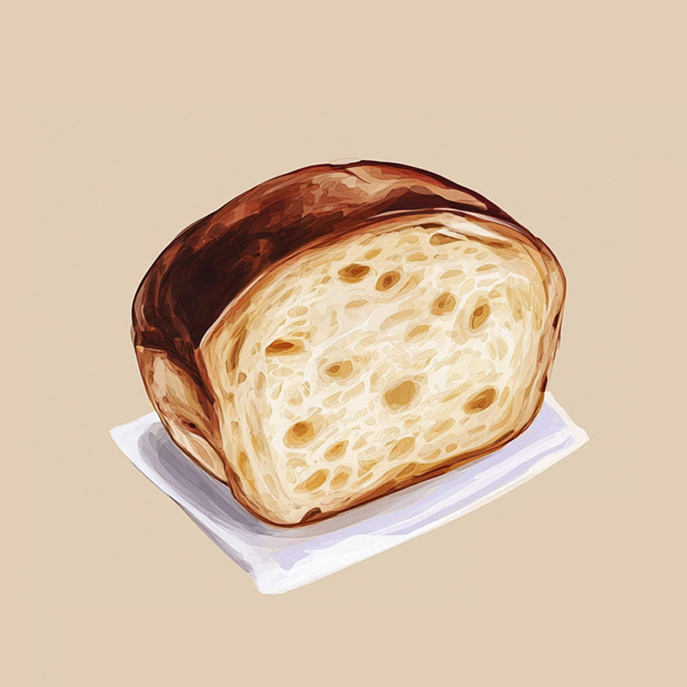 Vers Gebakken Toast Mini Schilderen op Nummers