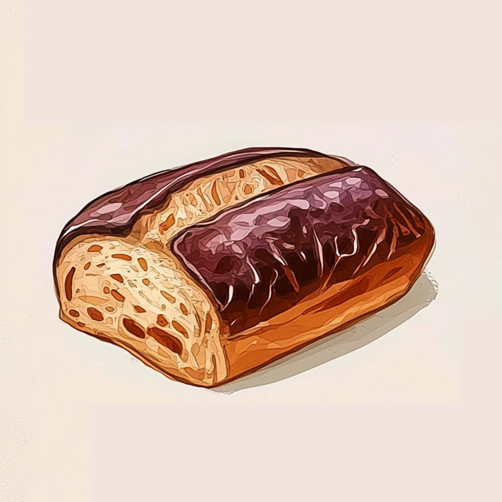 Zacht Chocolade Verkort Brood Mini Schilderen op Nummers