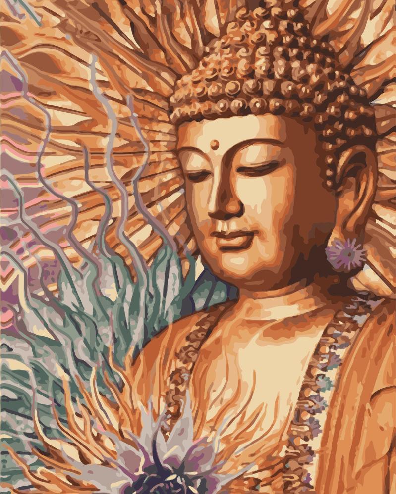 Boeddha Schilderen op Nummers PBNBUDL6