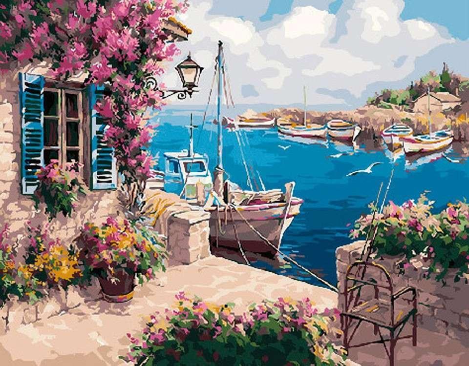 Landscape Nature Paint By Numbers Canvas Wall Set PBNNATW140