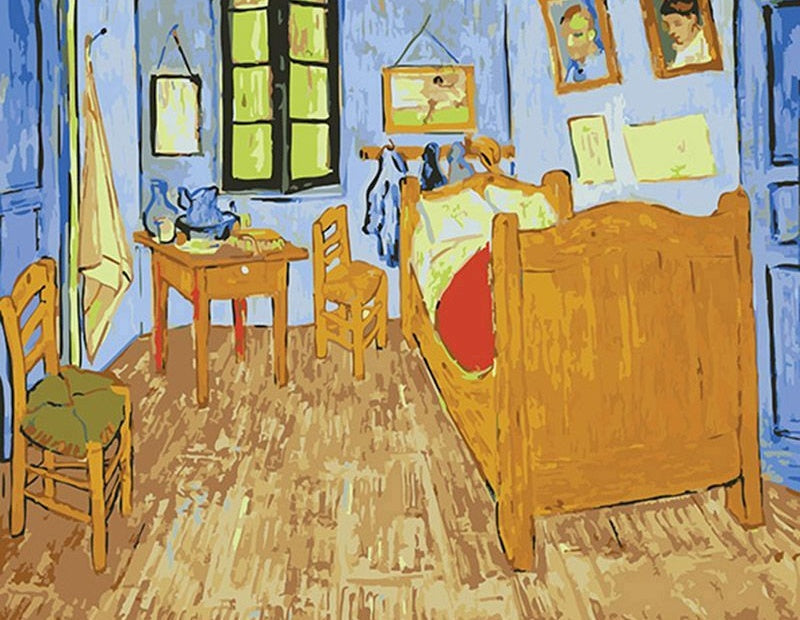 Van Gogh Het Huis Schilderen op Nummers PBNVANW006