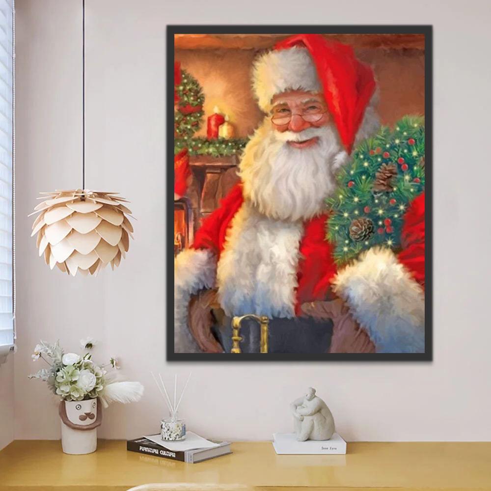 Aardige Kerstman Schilderen op Nummers