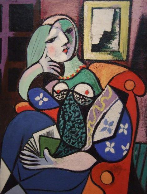 Abstract Vrouw met Lang Haar Schilderen op Nummers