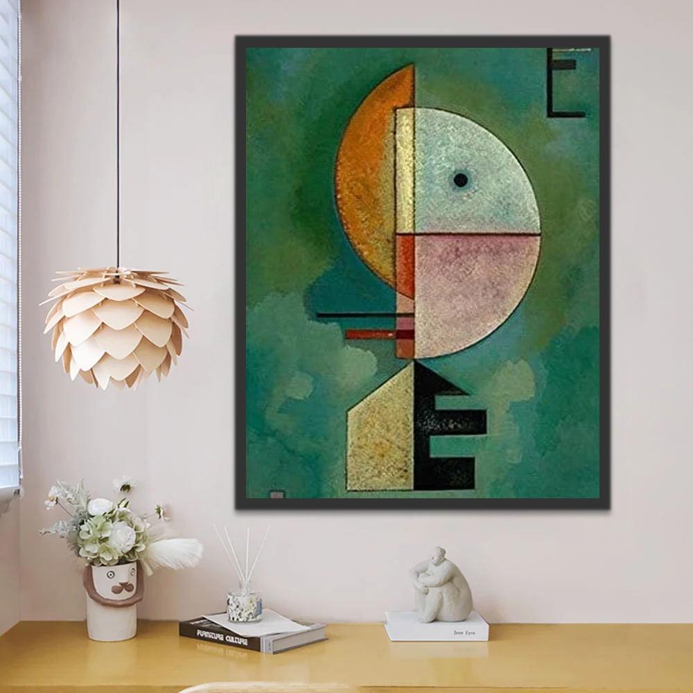 Abstracte Figuren Schilderen op Nummers