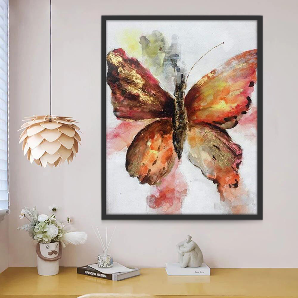 Abstracte Vlinder Schilderen op Nummers