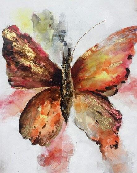Abstracte Vlinder Schilderen op Nummers