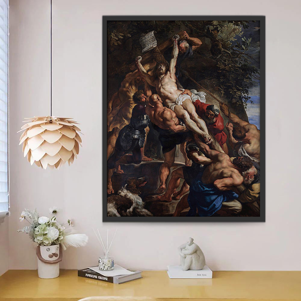 Alle Mensen Redden Jezus Christendom Schilderen op Nummers