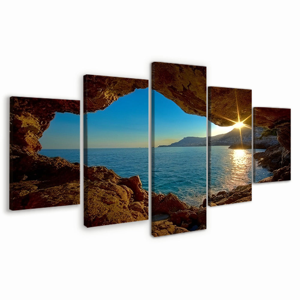 Baai Rif 5 Platen Schilderen op Nummers