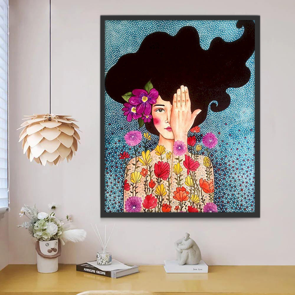 Bloemen en Schoonheid Schilderen op Nummers