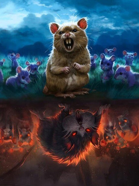 Boze Muis Schilderen op Nummers