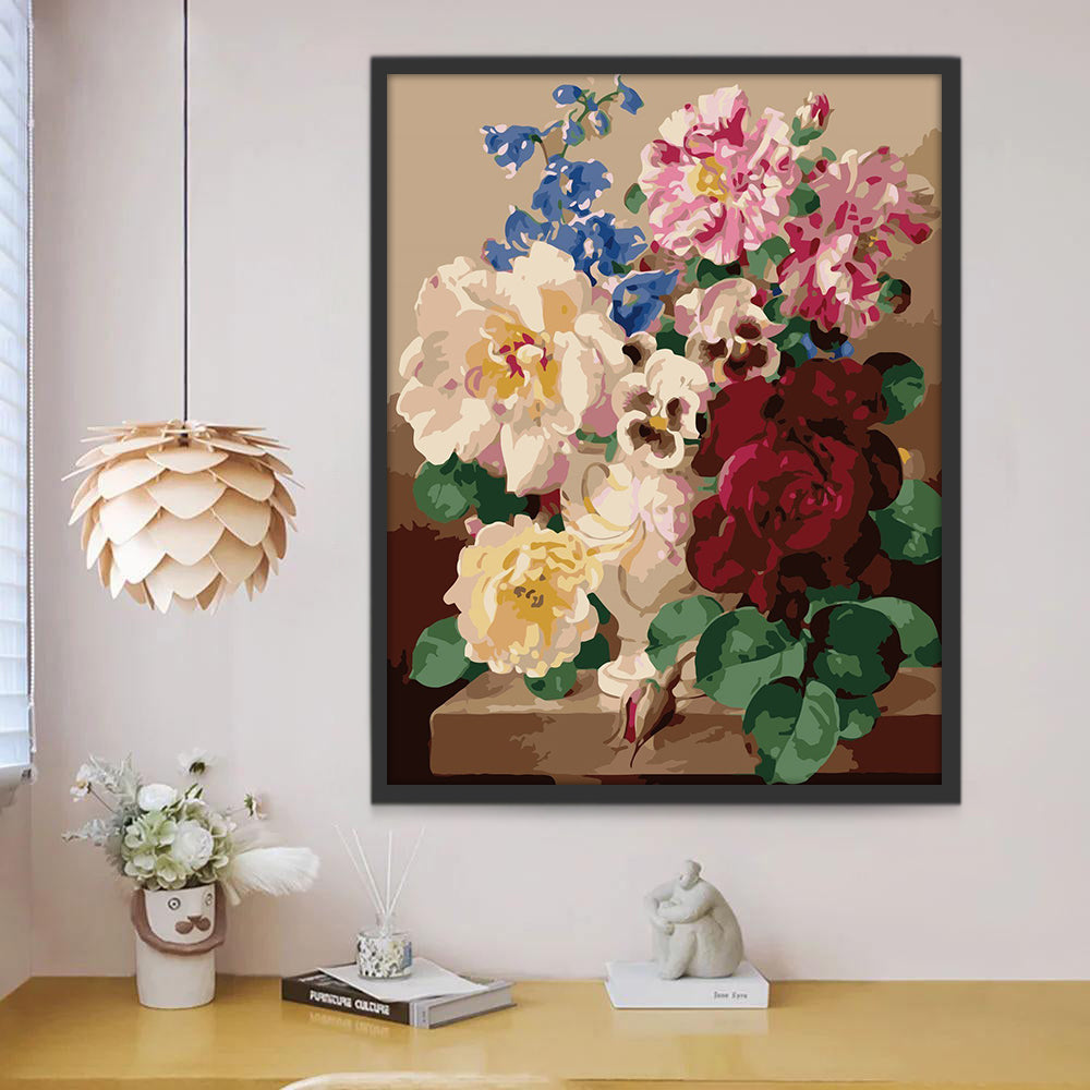 Cartoon Potbloemen van Vele Soorten Schilderen op Nummers
