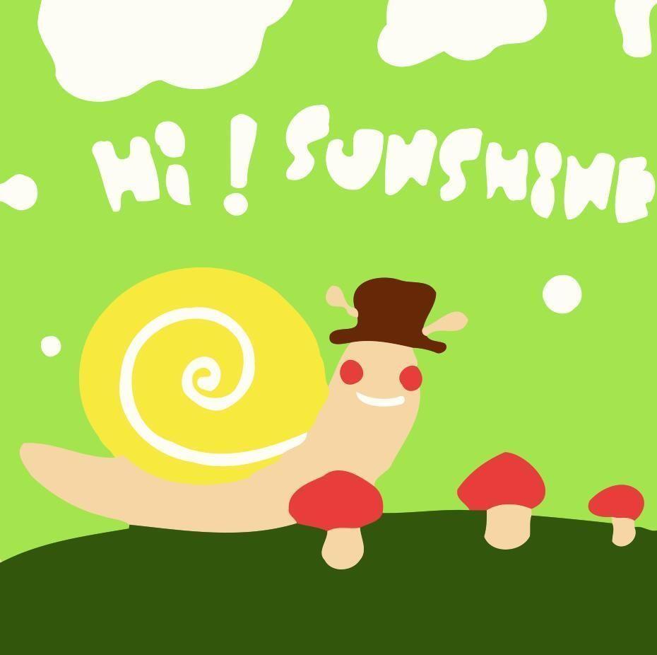 Cartoon Slak Schilderen op Nummers Kinderen
