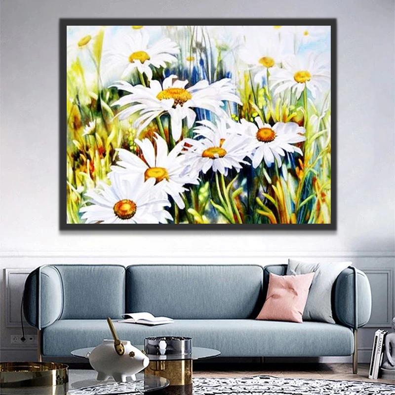 Chrysantenstruik Schilderen op Nummers