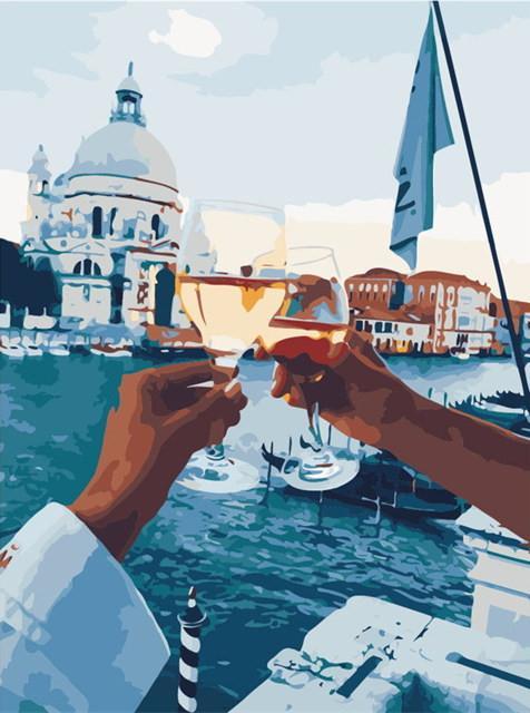 Dating in Venetië Schilderen op Nummers